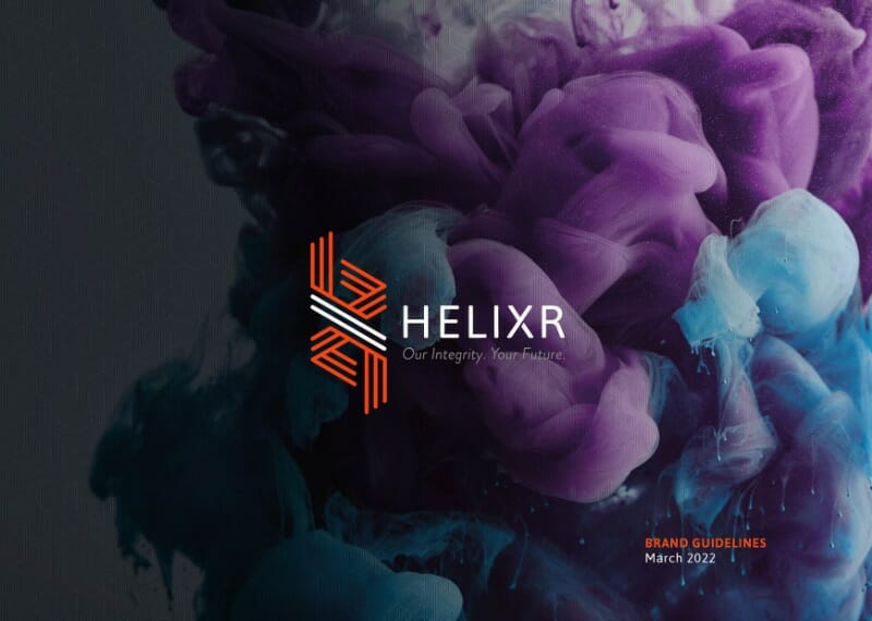 Helixr - 2022 brand guidelines Helixr - 2022 brand guidelines