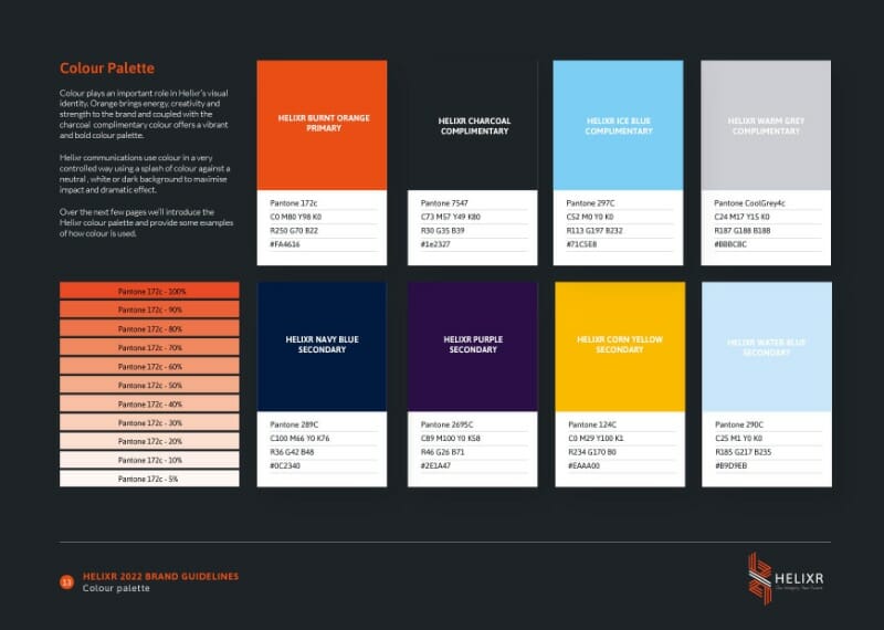 Helixr - 2022 brand guidelines13 Helixr - 2022 brand guidelines13