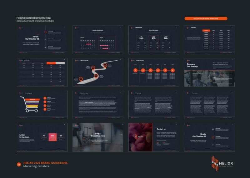 Helixr - 2022 brand guidelines29 Helixr - 2022 brand guidelines29