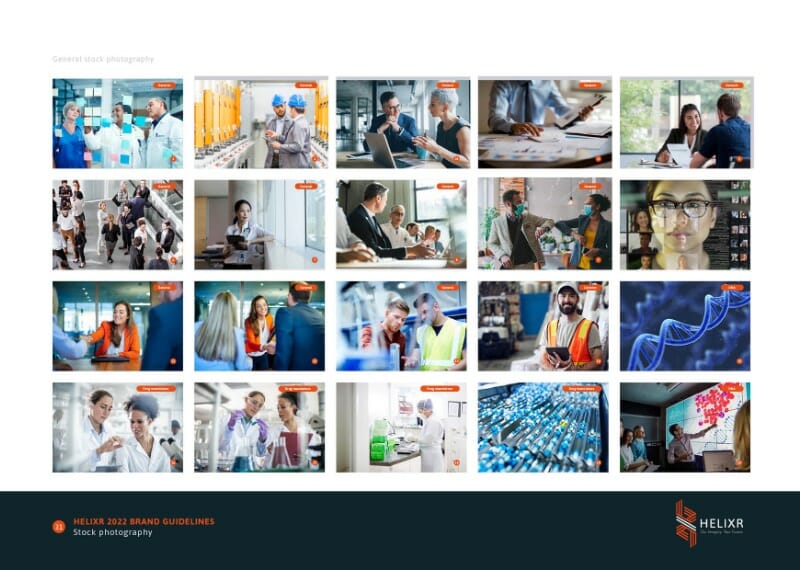 Helixr - 2022 brand guidelines31 Helixr - 2022 brand guidelines31