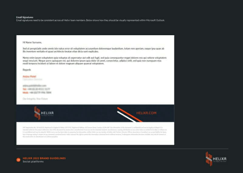 Helixr - 2022 brand guidelines39 Helixr - 2022 brand guidelines39
