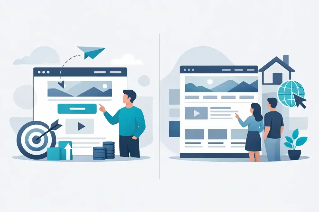 Landing Page vs Homepage: Key Differences